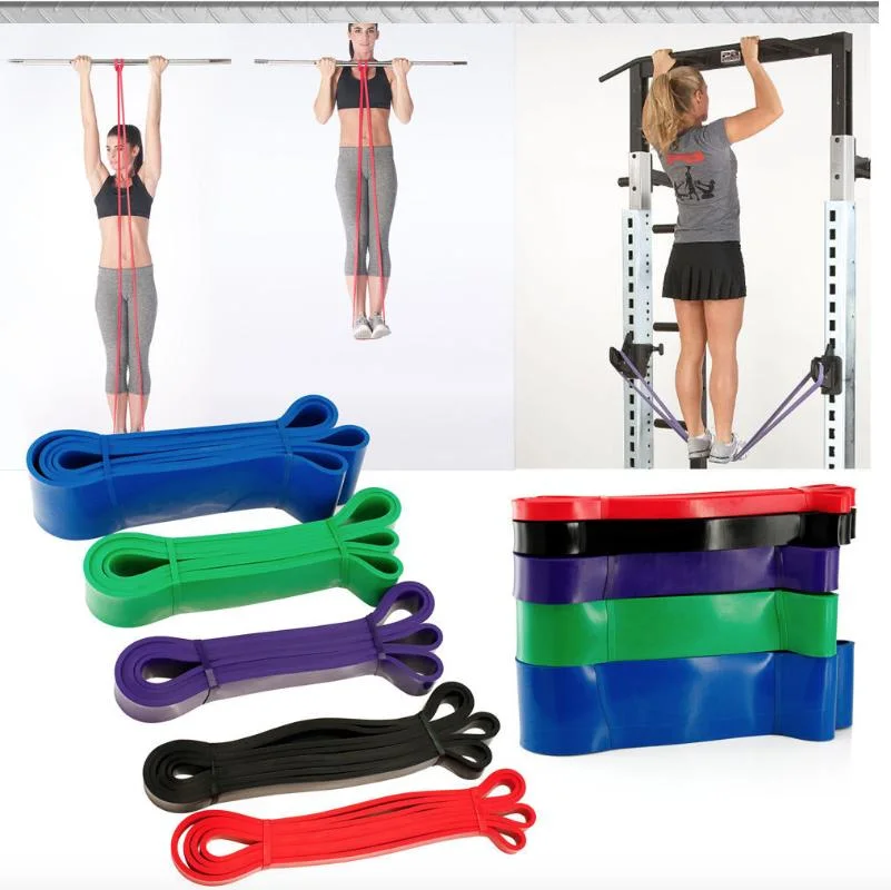 Resistance Bands for Assisted Pull up Stretch Strong Latex Gym Elastic Calisthenics Gymnastics Loop Powerlifting Workout Ideal for Men and Womenfitness Exercise