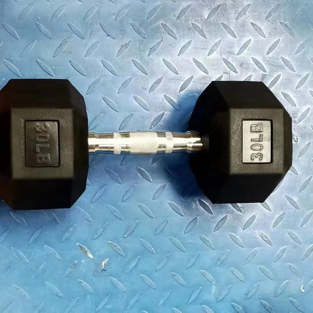 High Quality Gym Hex Dumbbell with Cheaper Price Lb Specification Gym Weights Dumbbell Sets Accessories Equiments