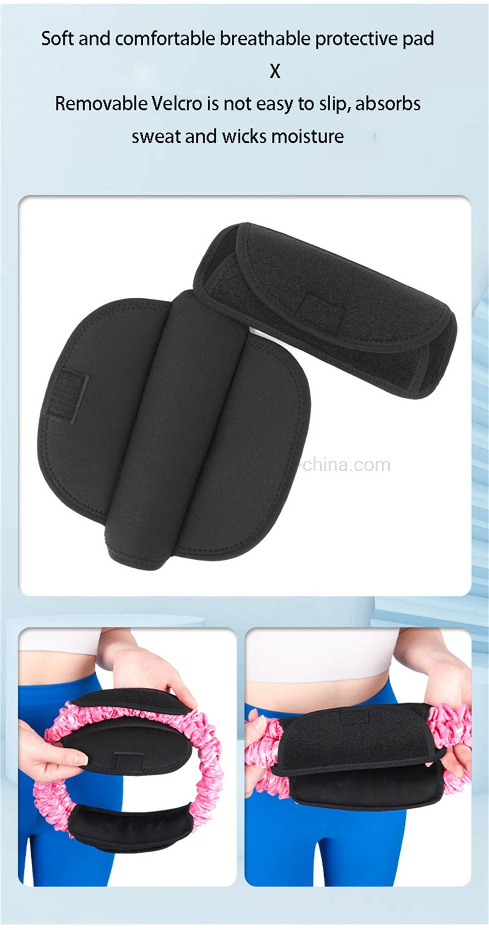 Hip Resistance Bands Exercise Elastic Loop Band Set Anti Slip Fitness Bands Physical Therapy Stretching Practicing