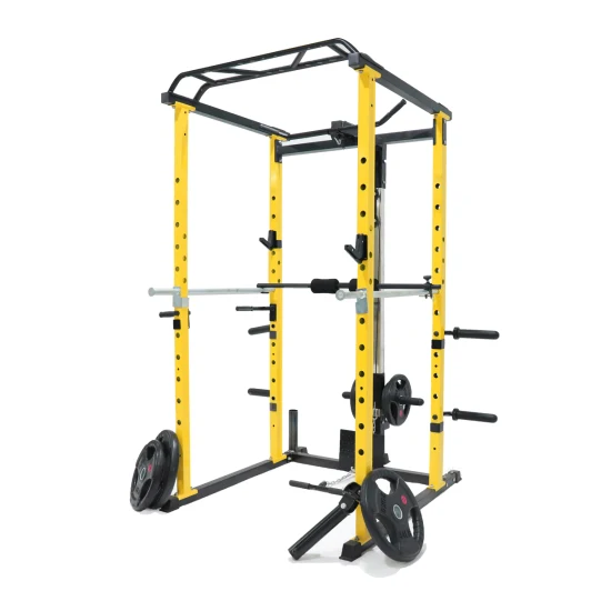 Power Cage Optional Lat Pull-Down Attachment, Q235 Steel 1000lbs Capacity, Customized Accept Strength Training Fitness Equipment