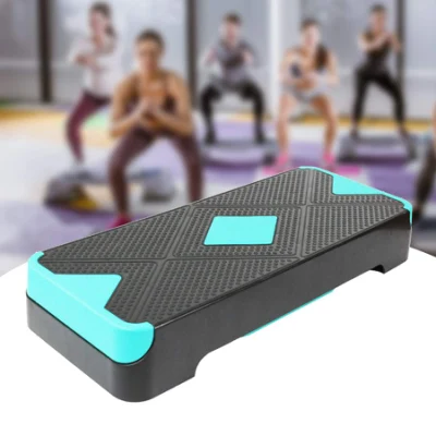 Adjustable Gym Fitness Aerobic Stepper Risers Nonslip Pedal Rhythm Board Home Exercise Yoga Training Cardio Fitness Equipment