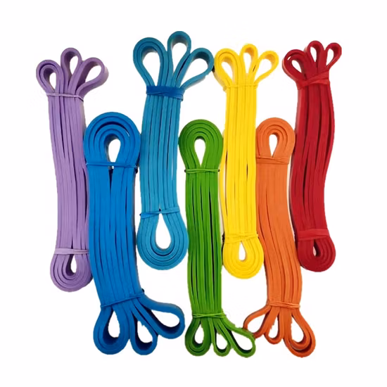 100% Natural Latex Private Label Fitness Accessories Stretch Sports Resistance Bands