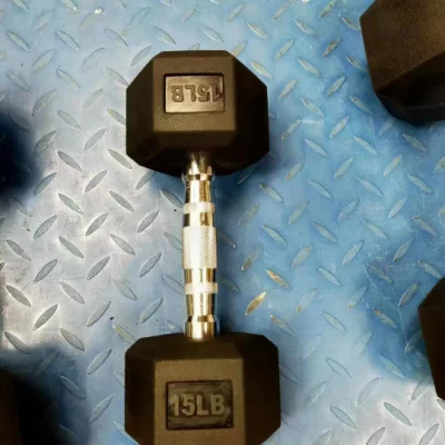 High Quality Gym Hex Dumbbell with Cheaper Price Lb Specification Gym Weights Dumbbell Sets Accessories Equiments