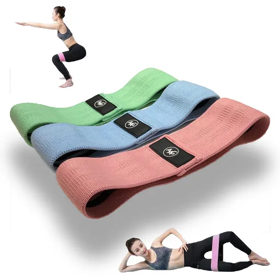 Fabric Resistance Bands Hip Circle 5 Levels Exercise Booty Glute Bands