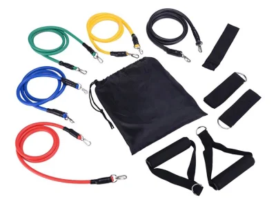 Rally Fitness Resistance Band Gia Pad Mini Ring 11-Piece Family Combination Set