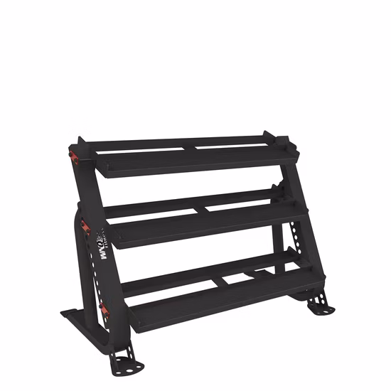 Fitness Gym Equipments 3-Tier Dumbbell Fitness Rack Light Rack