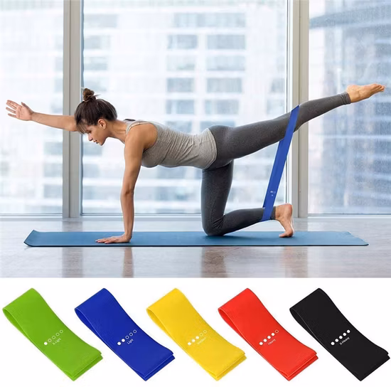 Fitness Exercise Resistance Loop Bands Set Mini Latex Resistance Band