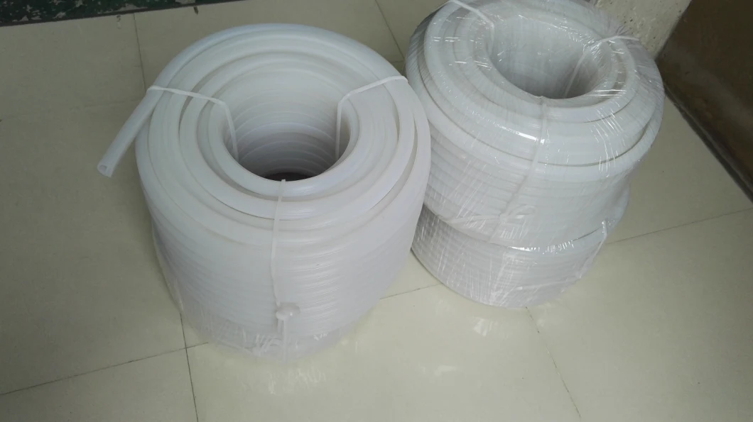 Custom Hose Industrial Wear-Resistant Heat Resistance Silicone Rubber Extrusion Tube 6*12mm