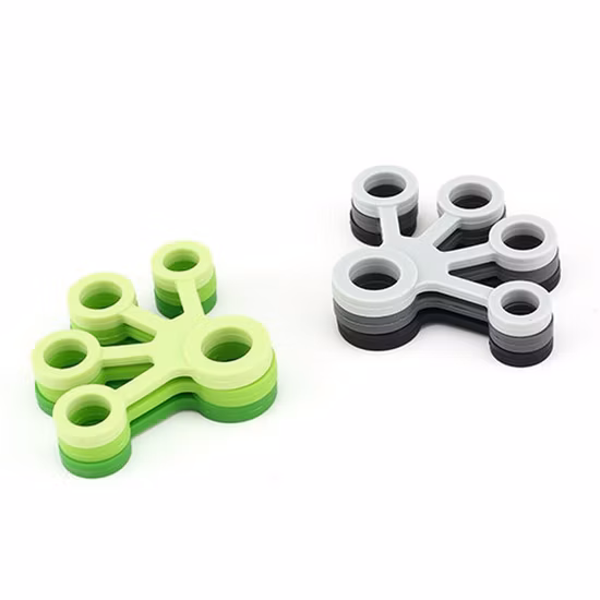 Finger Grip Silicone Ring Gripper Strengthener Exerciser Trainer Resistance Band